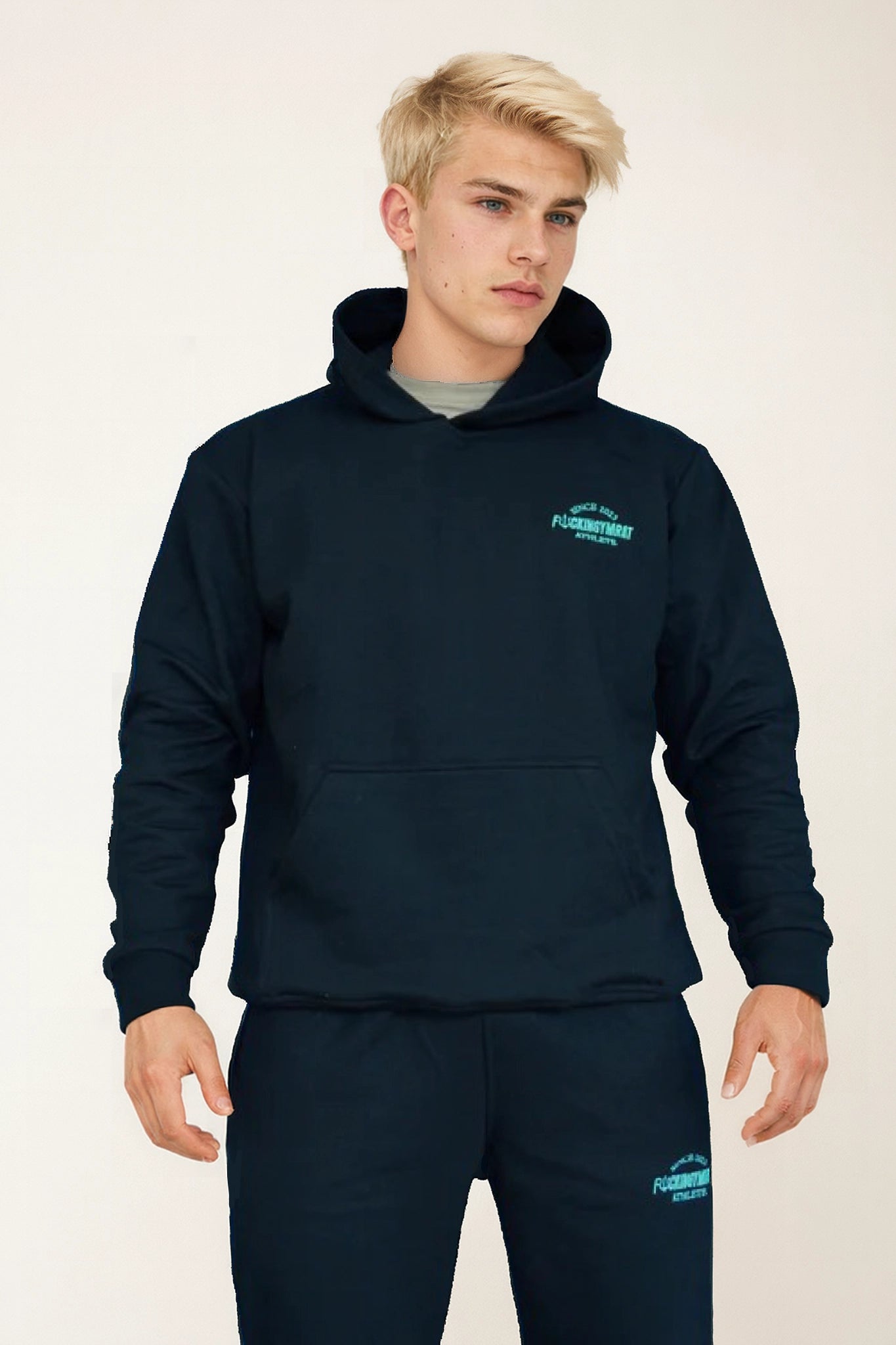 CONJUNTO "BUZO ATHLETE" NEGRO (unisex)