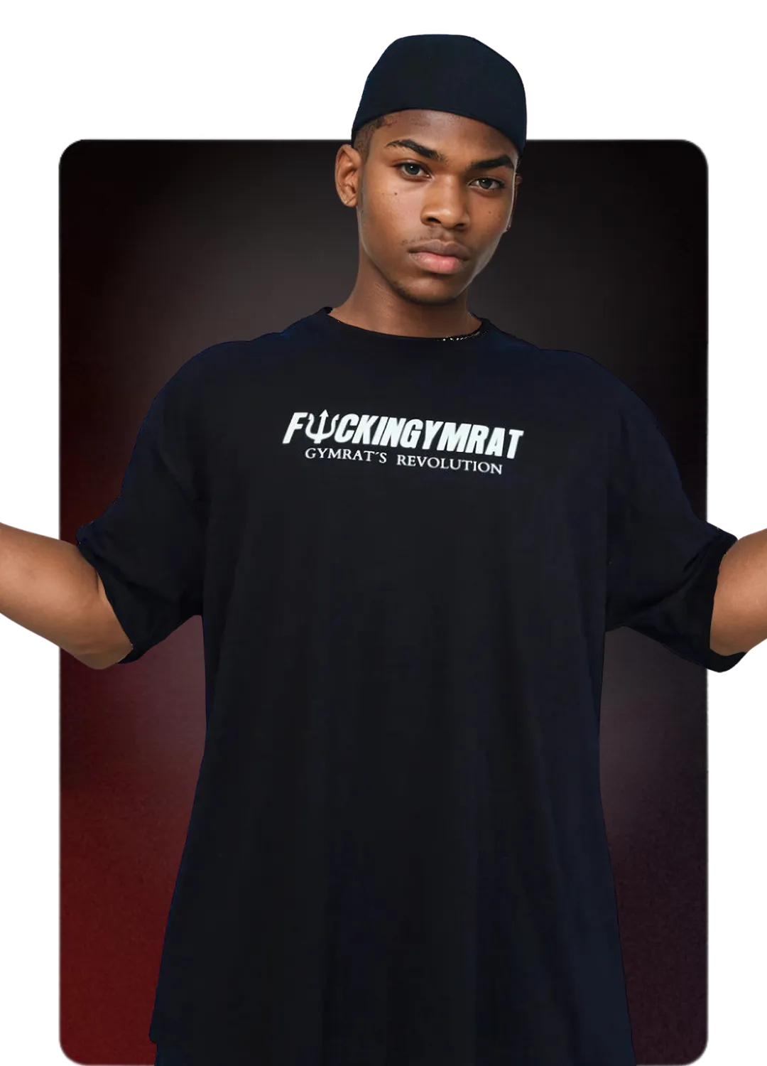 OVERSIZE "BIGGEST FEAR? DYING SKINNY"