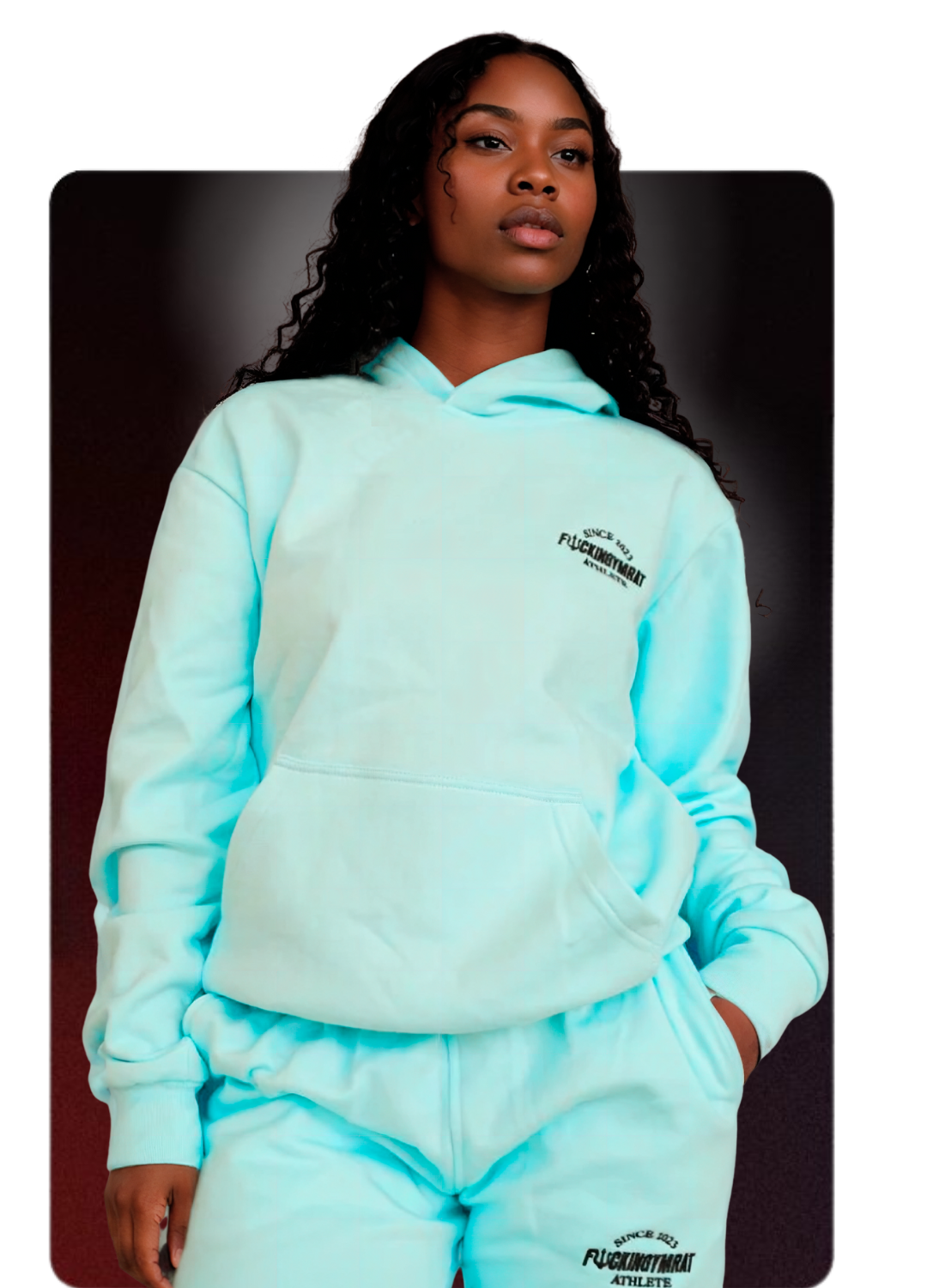 CONJUNTO "BUZO ATHLETE" MENTA (unisex)