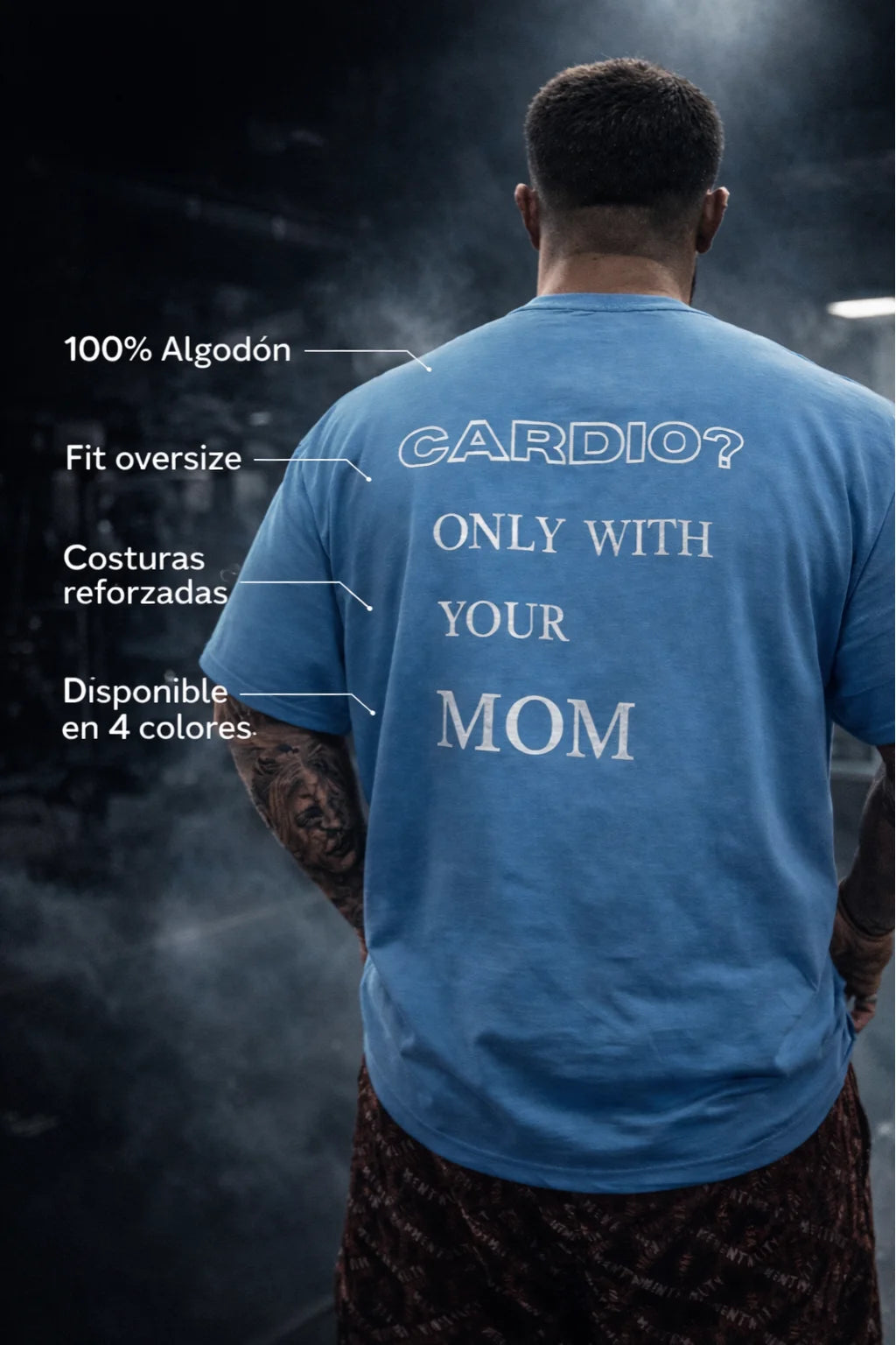 CARDIO? ONLY WITH YOUR MOM - OVERSIZE