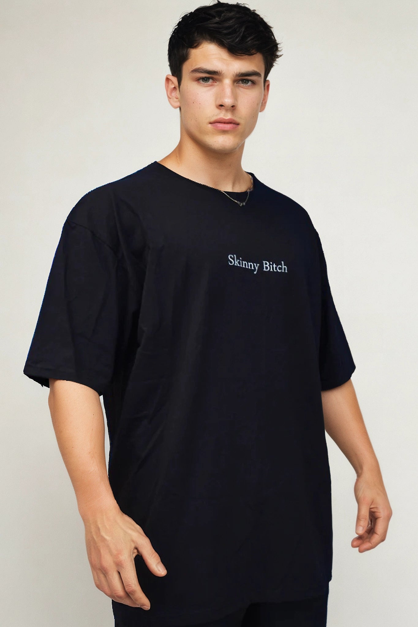 Skinny B!tch - Polera oversize