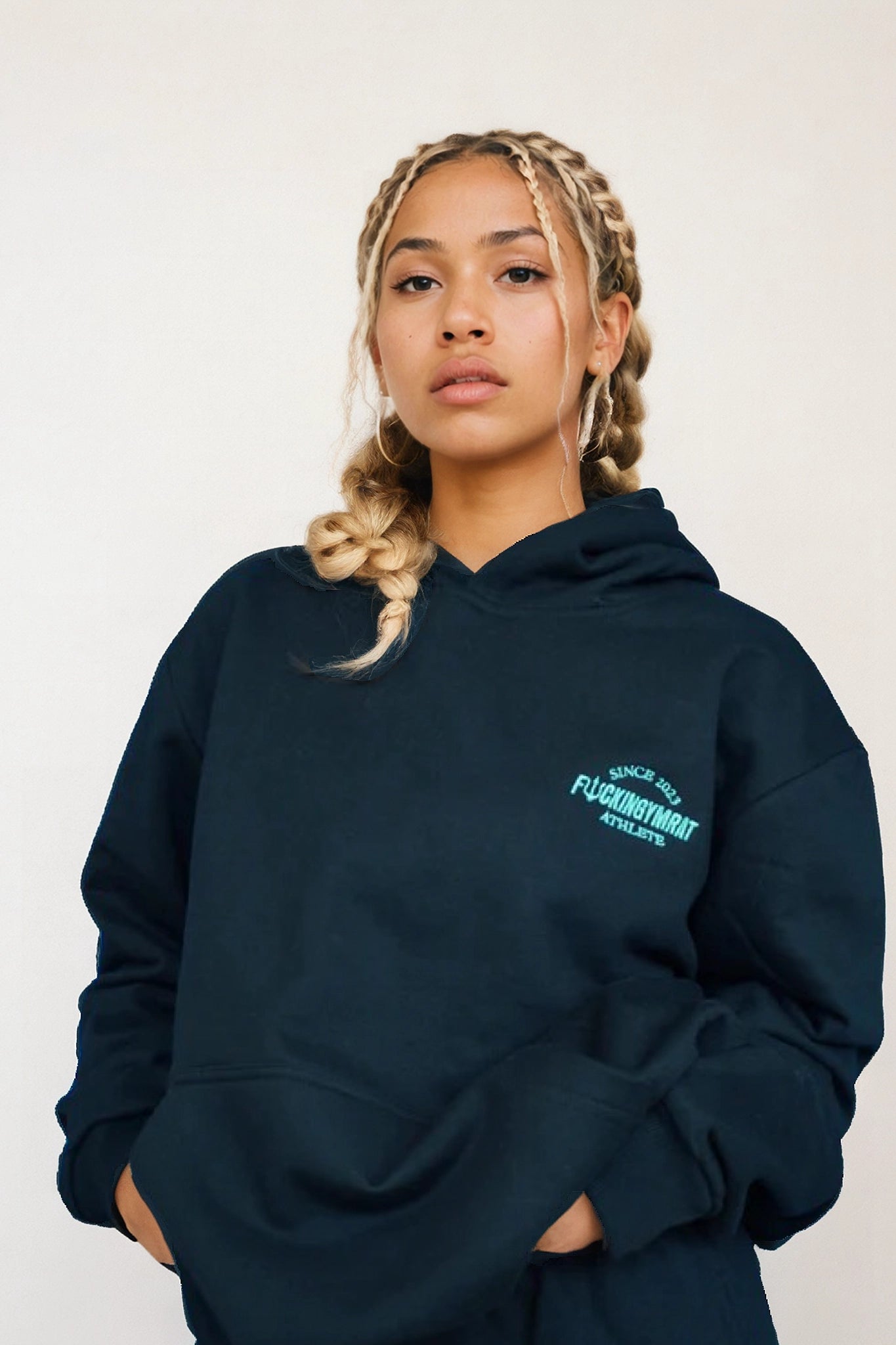 CONJUNTO "BUZO ATHLETE" NEGRO (unisex)