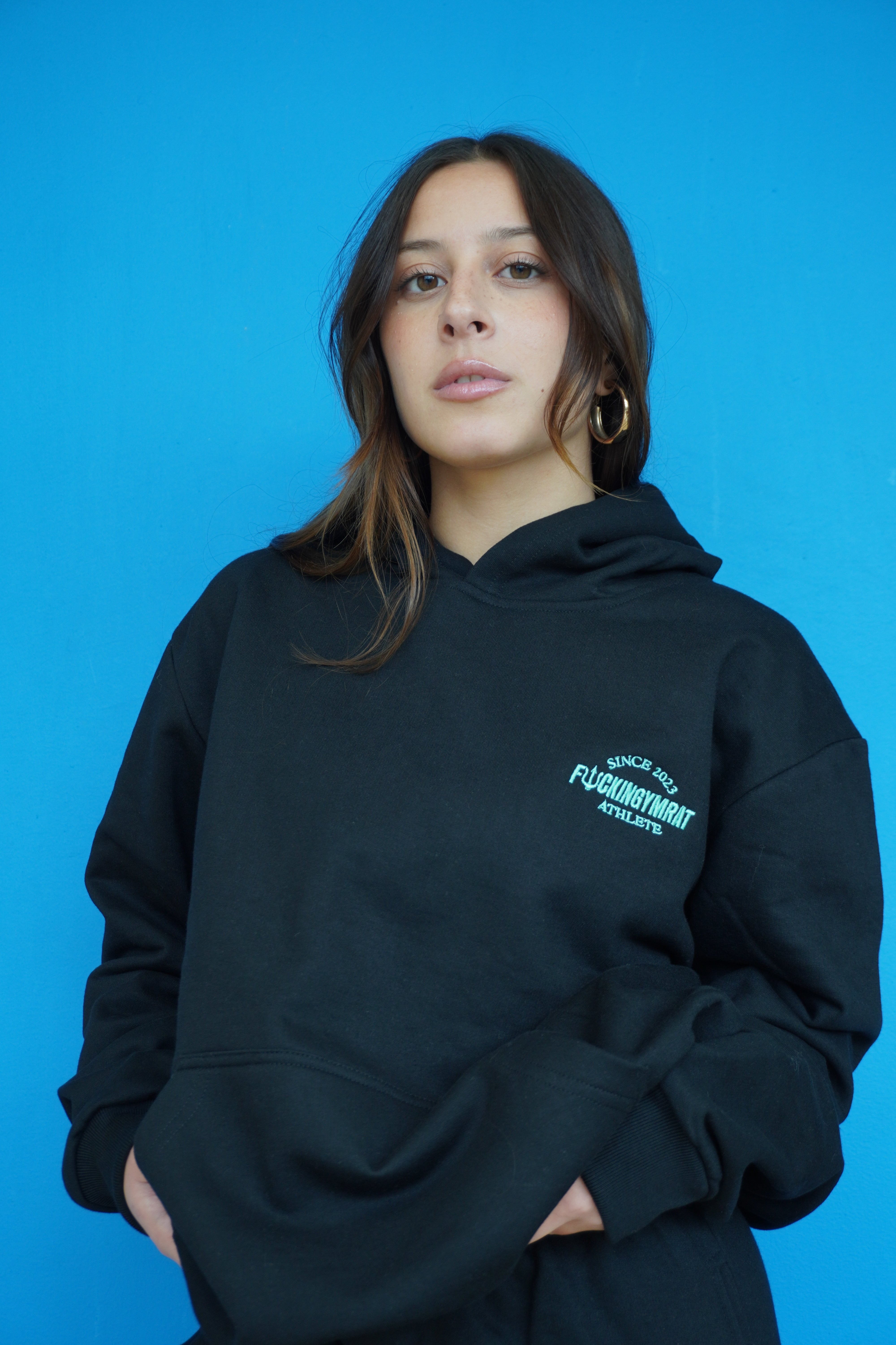 CONJUNTO "BUZO ATHLETE" NEGRO (unisex)