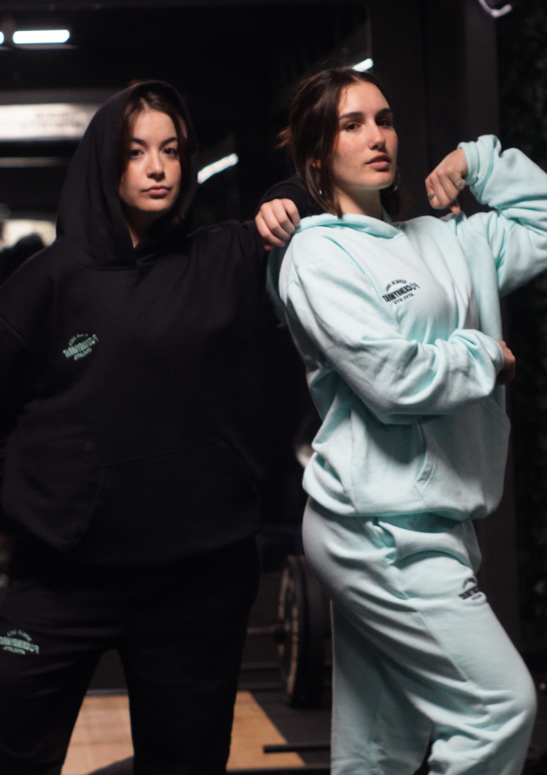 CONJUNTO "BUZO ATHLETE" NEGRO (unisex)